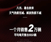 解放8月销售战报，平均每天售出650辆！