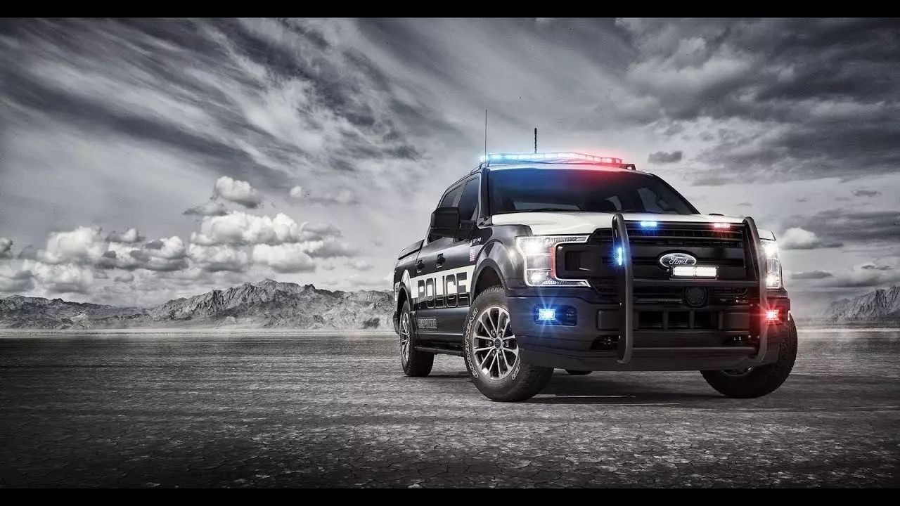 又想骗我去美帝当警察？福特F-150警用车